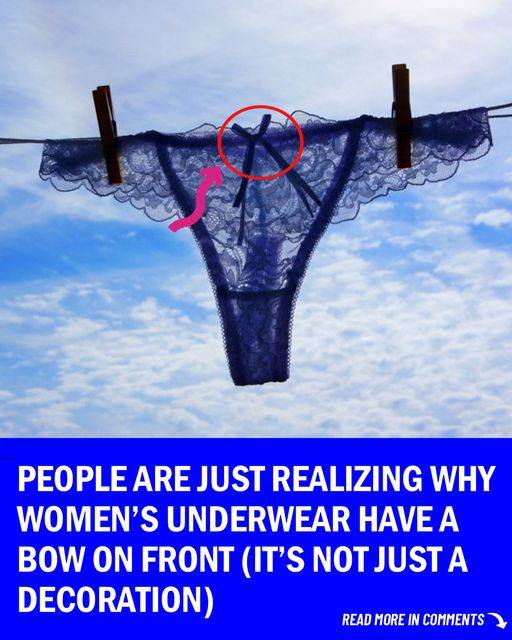 Why Women’s Underwear Have A Bow On Front